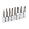 1/4 in. and 3/8 in. Drive Tamper-Resistant Star Bit Socket Set (8-Piece) by Steelman