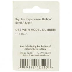 Replacement Bulb for 24 in. Krypton Pro Bend-A-Light by Steelman -Dasco Pro Sales Store steelman specialty hand tools 12110 4f 1000