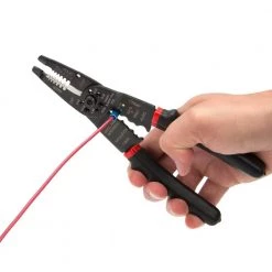 8 in. Universal Wire Stripper/Cutter/Crimper by Steelman -Dasco Pro Sales Store steelman wire strippers 41874 4f 1000